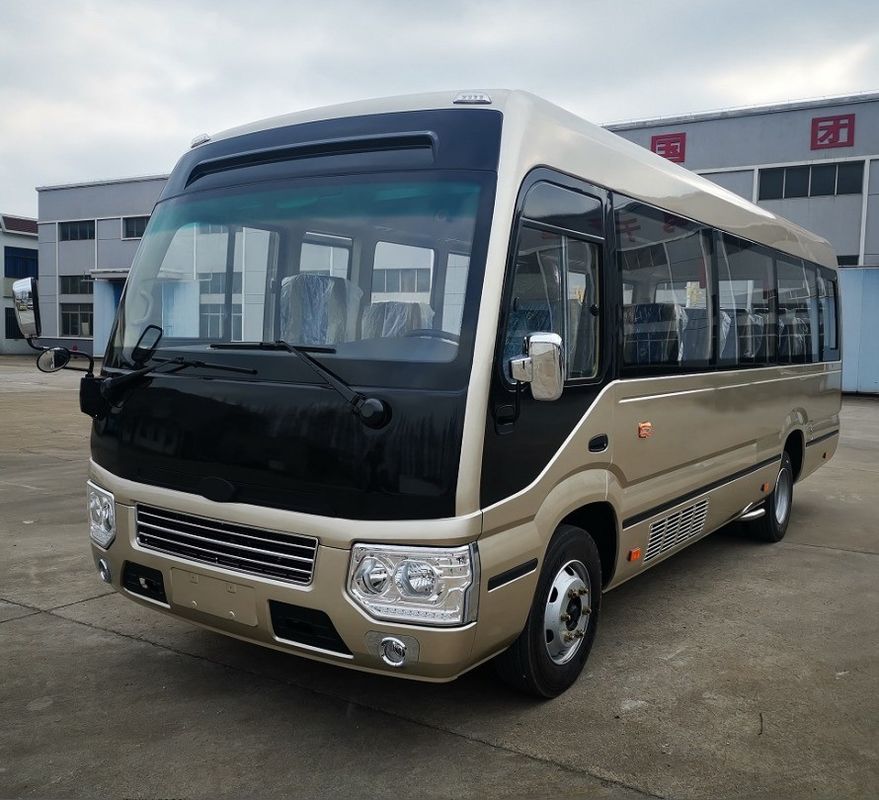 30 posti a sedere usato Coaster Bus con capacità di motore a benzina da 6-8L e vendita diretta nel 2022