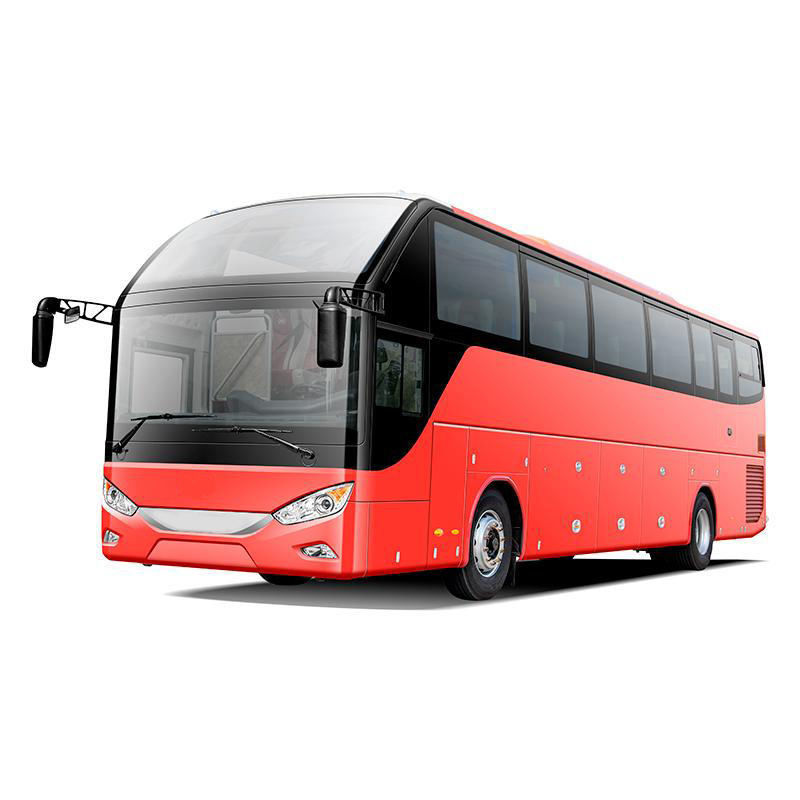 Asse posteriore 13T/Fremma a tamburo Luxury 50 60 posti Autobus passeggeri con passo 6080 mm