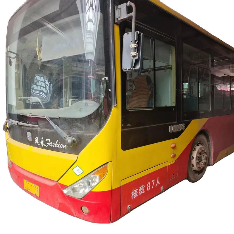 Autobus a GNC di seconda mano 12m 87 posti passeggeri con condizionatore non indipendente