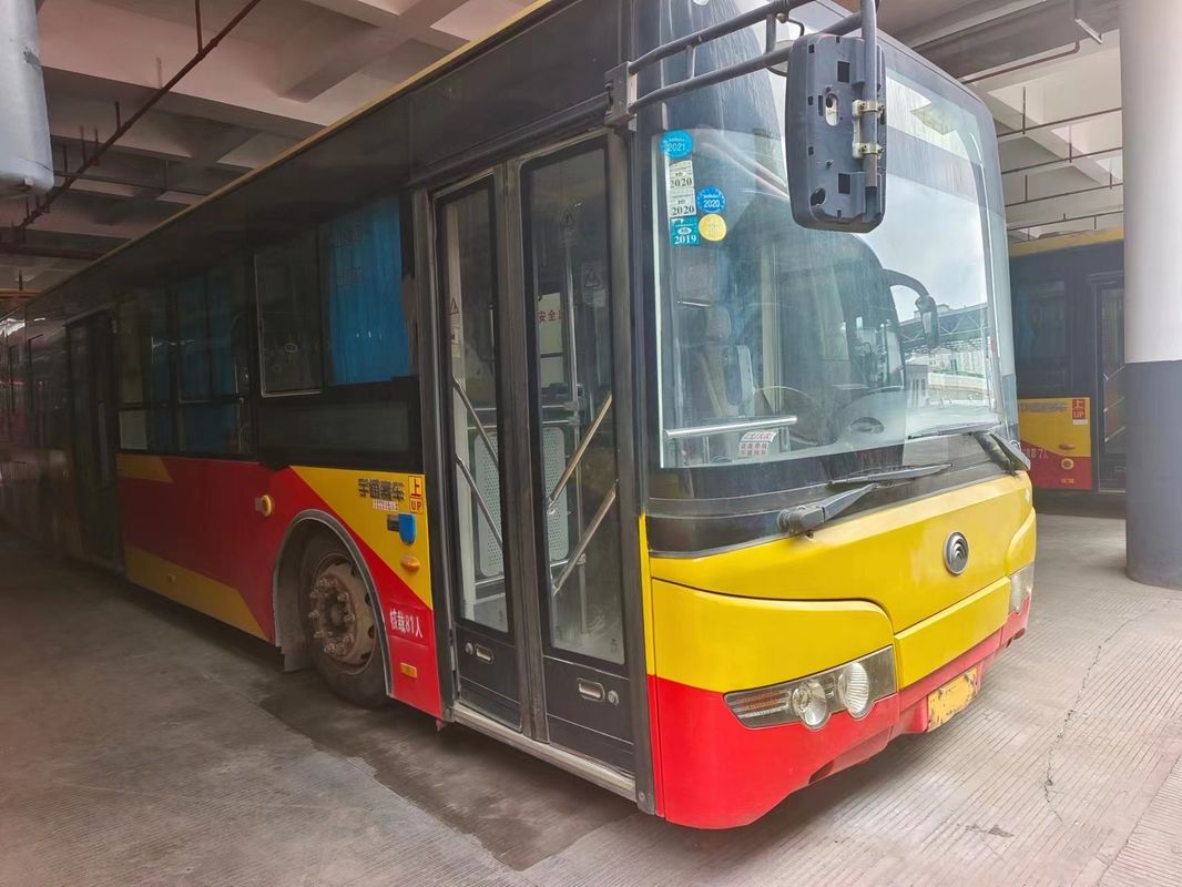Autobus a GNC di seconda mano 12m 87 posti passeggeri con condizionatore non indipendente