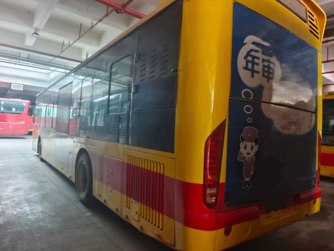 Autobus a GNC di seconda mano 12m 87 posti passeggeri con condizionatore non indipendente