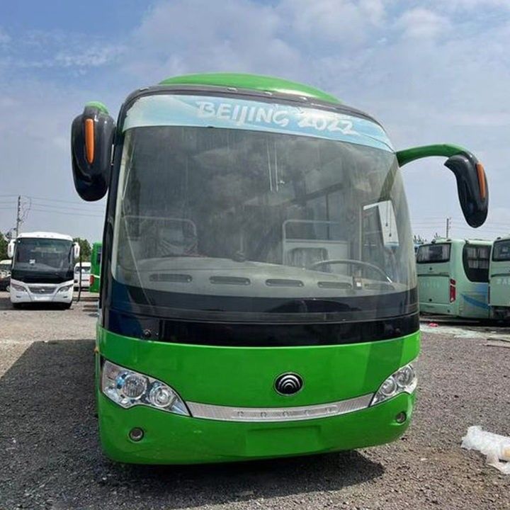 Autobus di lusso diesel rinnovato da 47 posti con RHD e motore modello YC6J245-30