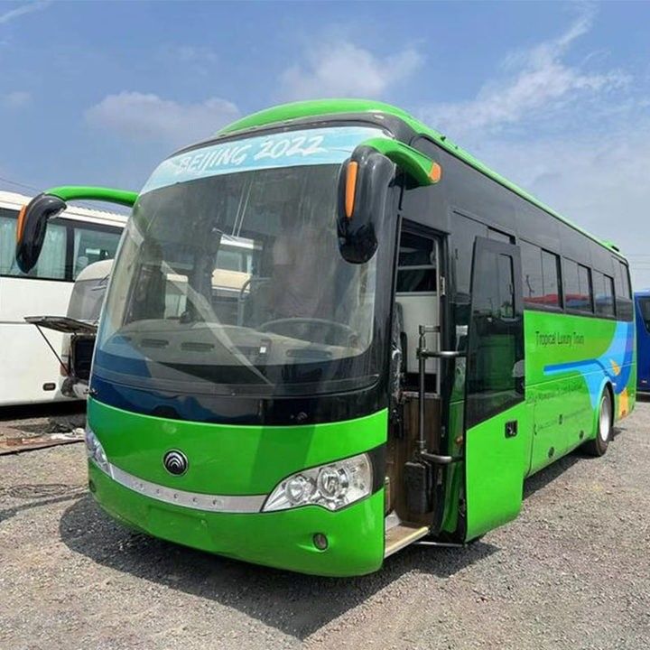 Autobus di lusso diesel rinnovato da 47 posti con RHD e motore modello YC6J245-30