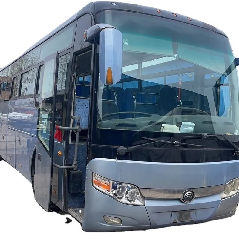 ZK612 Autobus di seconda mano da 65 posti con finestre scorrevoli con aria condizionata e velocità massima di 100 km/h