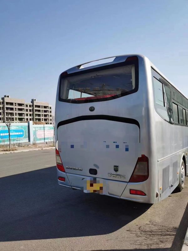 ZK612 Autobus di seconda mano da 65 posti con finestre scorrevoli con aria condizionata e velocità massima di 100 km/h
