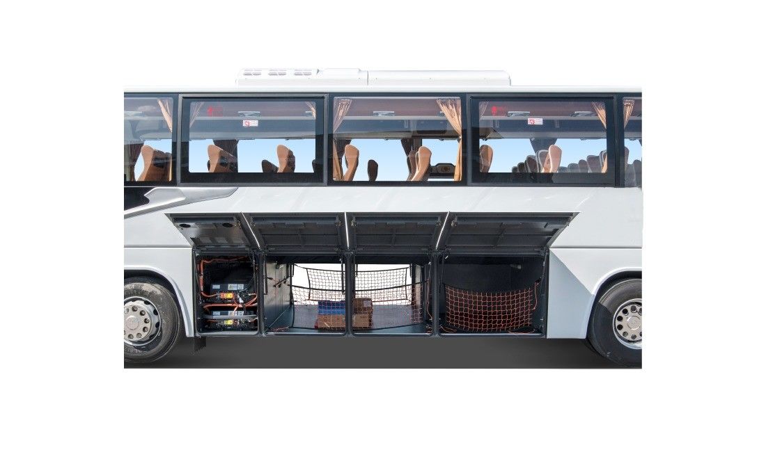 Affidabile e 46 posti 50 posti 60 posti Autobus usati Lunghezza auto 11120x2550x3505 mm