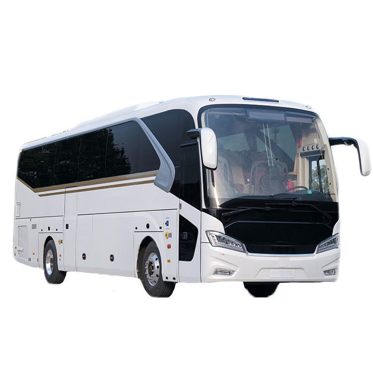 Guida a sinistra 12m 50 posti Motore Yuchai Trasmissione manuale Autobus passeggeri Autobus
