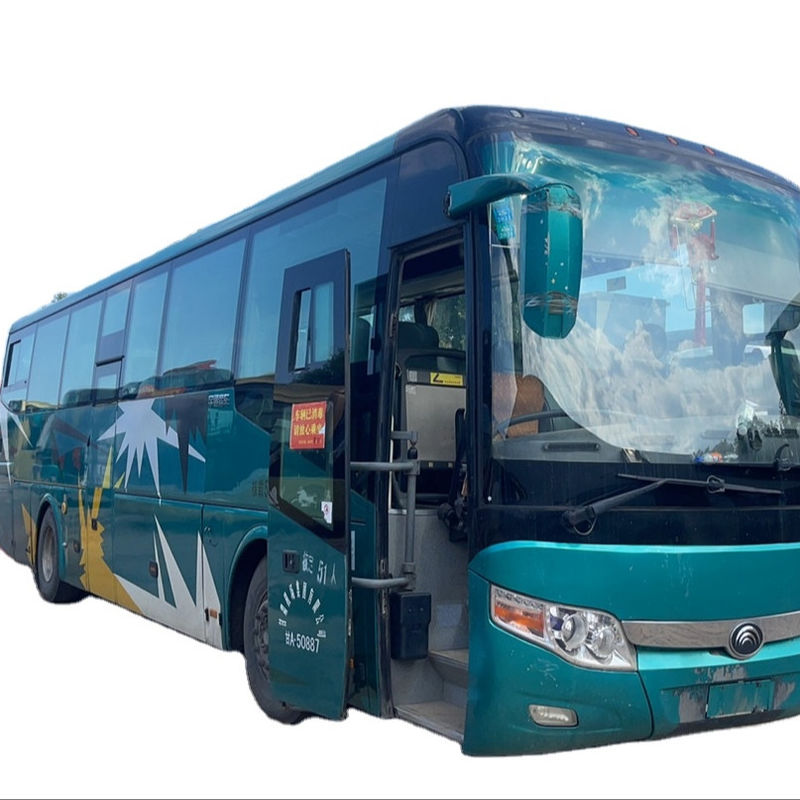 Autobus manuali usati a prezzi accessibili con motore YC4E150-20 e larghezza complessiva di 2430 mm
