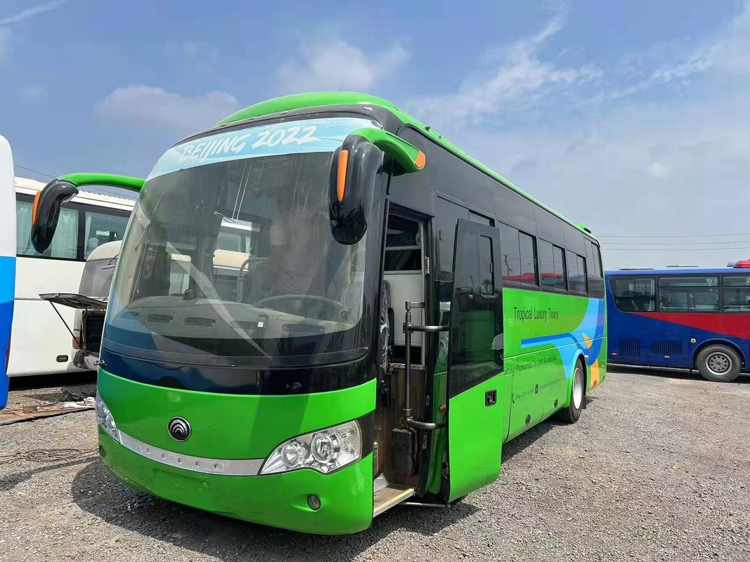 Autobus di lusso diesel LHD da 38 posti con molle 11/13 e motore Weichai