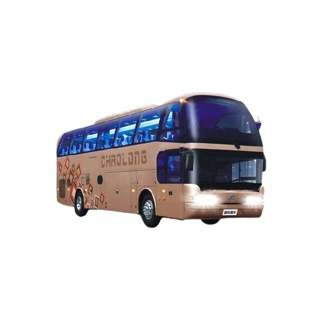Autobus di lusso da 60 posti con asse Dongfeng Dona e pneumatici 298/80R22.5