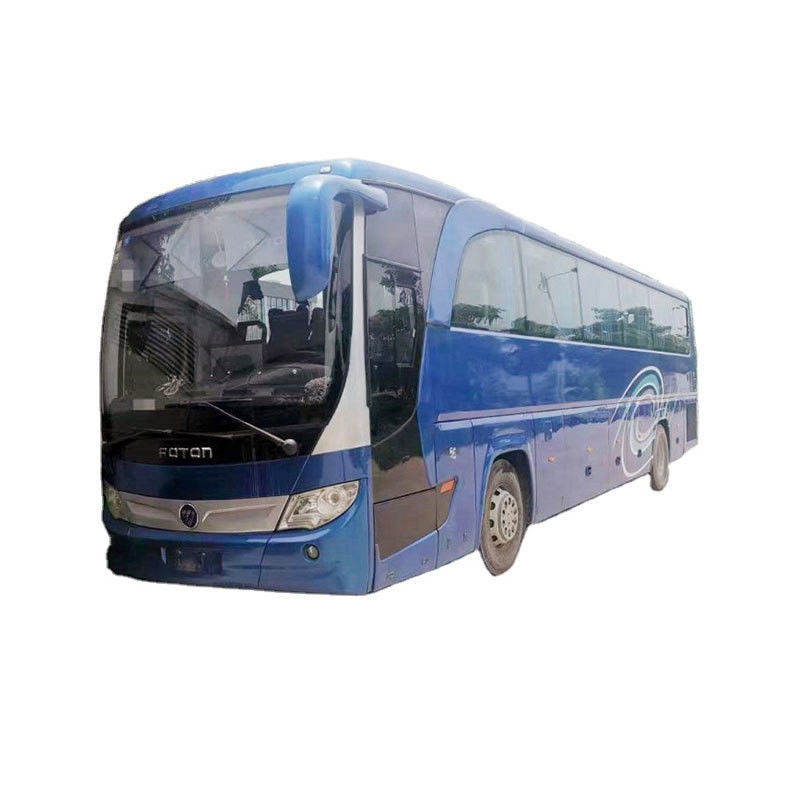 Autobus turistico duraturo di seconda mano da 12 metri con 50 posti e sospensione a molla a foglia