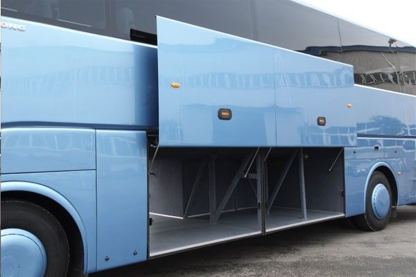 Guida azionaria 60 posti 12m motore Cummins Autobus e pullman usati con consumo