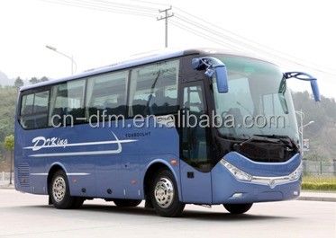 35-40 posti Dongfeng 8m Luxury Tourist Coach Autobus usato con velocità massima 91-110 km/h