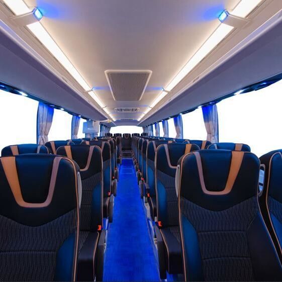 WHEELBASE 5100mm FAST6DS95T 100km/h Diesel 43 posti 50 posti Luxury 11M Used Coach Bus