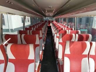Buone condizioni Usate 55 posti Autobus diesel e pullman negli Emirati Arabi Uniti 12000*2500*3580mm Dimensione