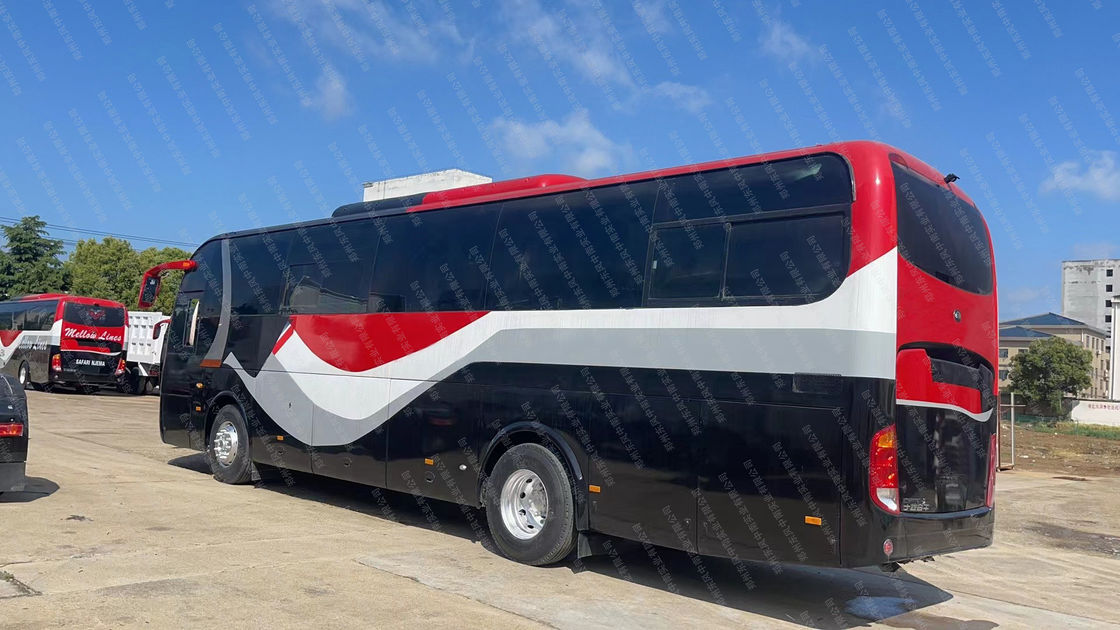 Autobus ricondizionato Youtong 49 posti motore diesel per autobus usato G.V.W 16000kg