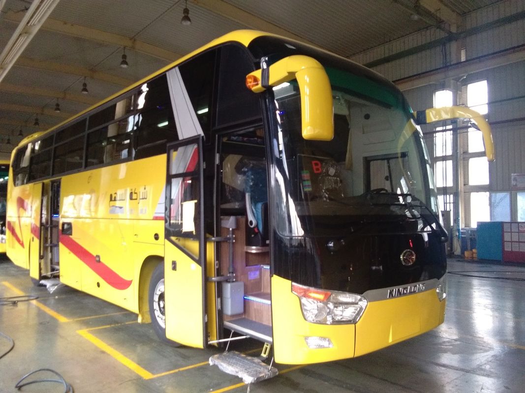 Elegante King Long Bus da 51 posti con standard di emissioni Euro 3 e cambio manuale