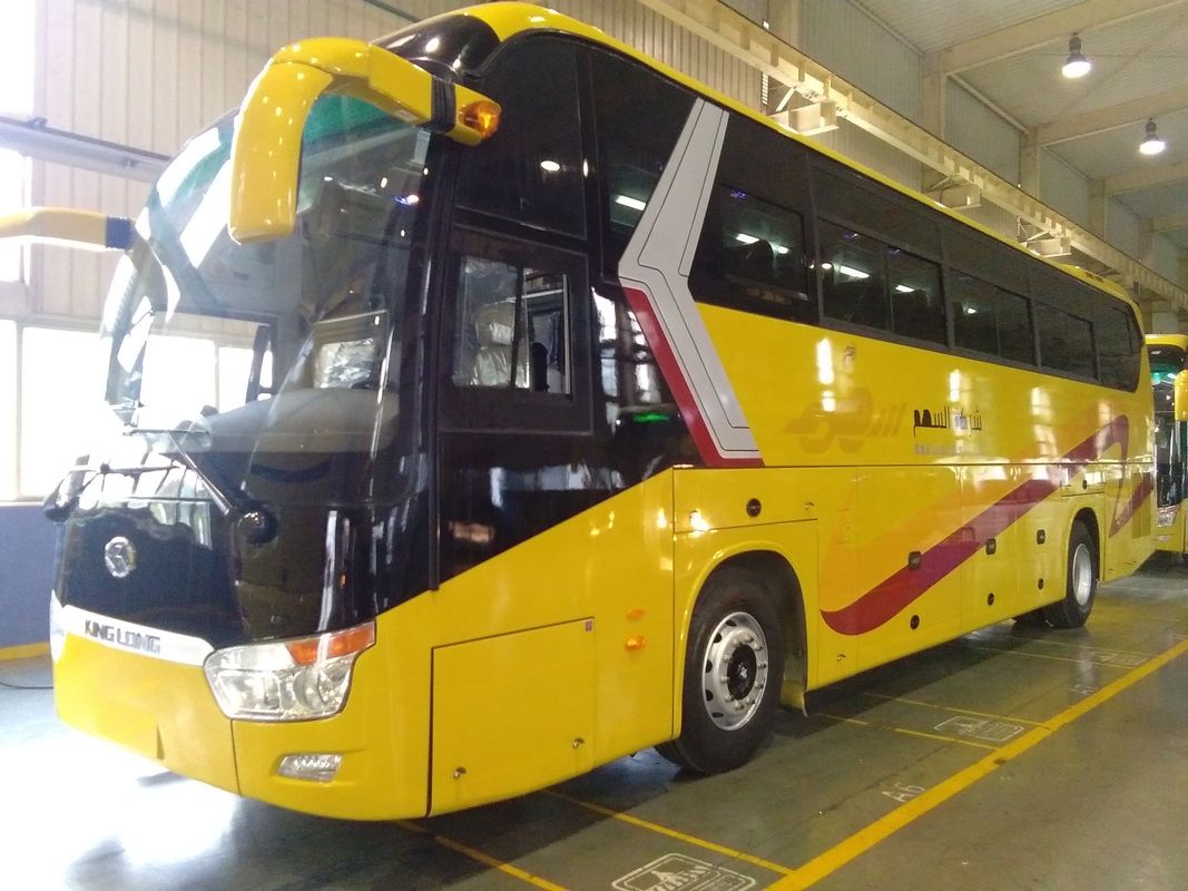 Elegante King Long Bus da 51 posti con standard di emissioni Euro 3 e cambio manuale