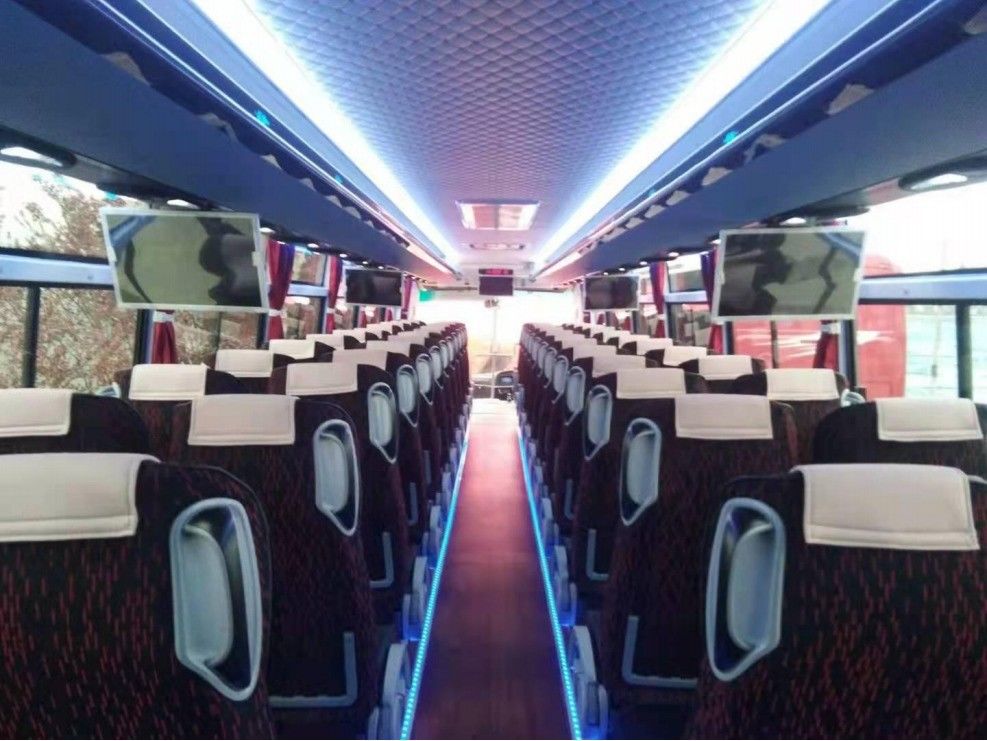 70 posti a sedere a destra guida azionamento del volante Autobus di lusso con 6125 motori