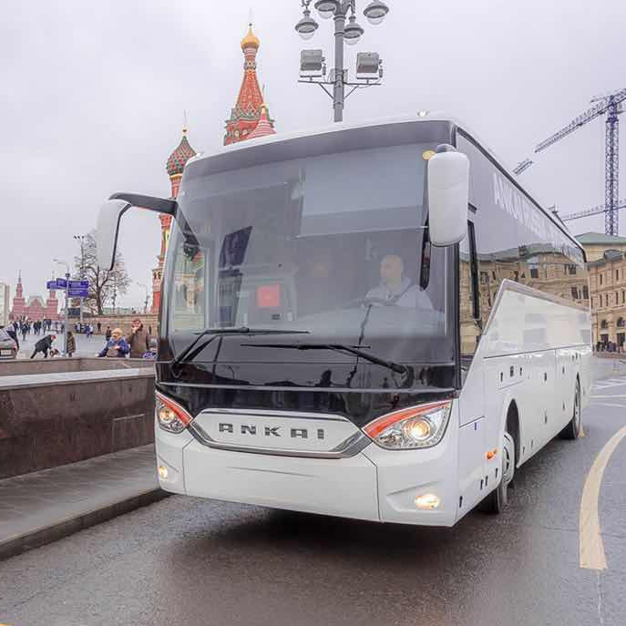 Buoni autobus diesel da 51 posti autocarri per autobus pubblici Euro 5 standard di emissioni