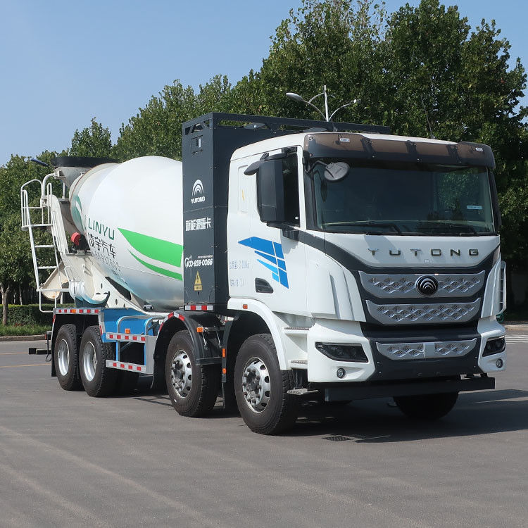 Camion elettrico per il miscelato del calcestruzzo YuTong Chassis Nation IV V 12 18 Cbm per cantiere