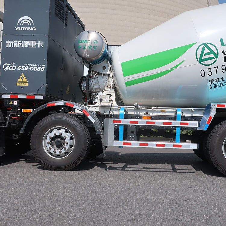 Camion elettrico per il miscelato del calcestruzzo YuTong Chassis Nation IV V 12 18 Cbm per cantiere