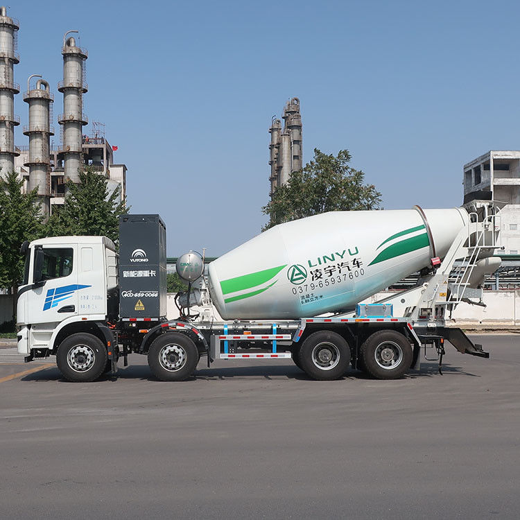 Camion elettrico per il miscelato del calcestruzzo YuTong Chassis Nation IV V 12 18 Cbm per cantiere