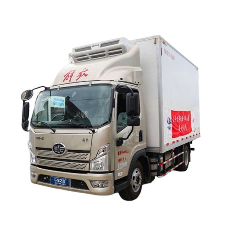 1-10T Capacità Camione frigorifero professionale Jiefang per prodotti freschi e congelati