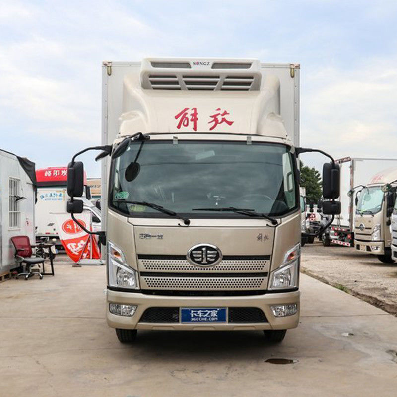 1-10T Capacità Camione frigorifero professionale Jiefang per prodotti freschi e congelati