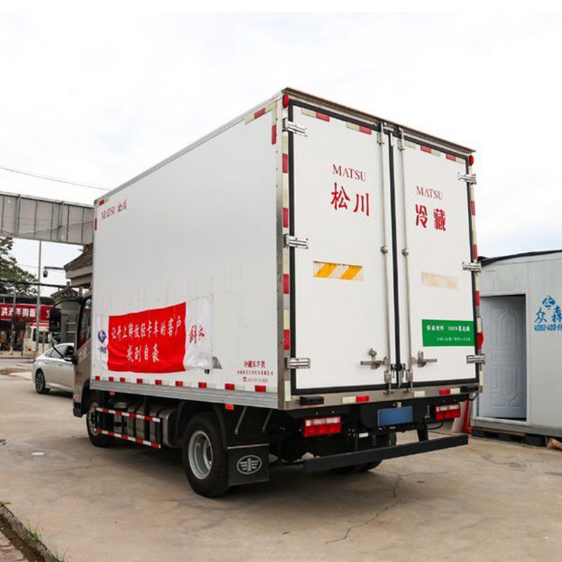 1-10T Capacità Camione frigorifero professionale Jiefang per prodotti freschi e congelati