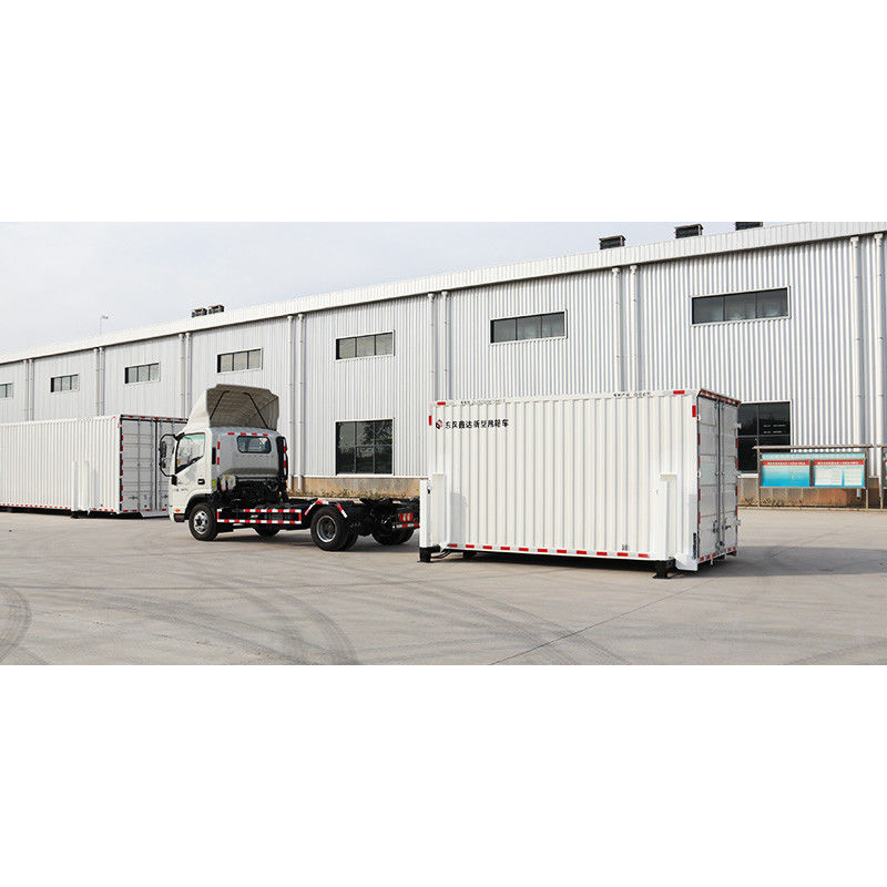 Isuzu 4*2 Container Cargo Van Box Truck Swap Carrozzeria Staccabile e 150 250hp