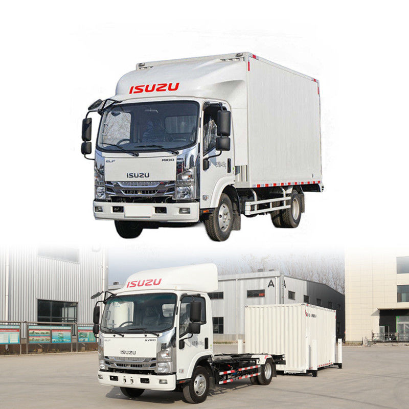 Isuzu Diesel 4*2 furgone di carico medio con carrozzeria staccabile e motore idraulico