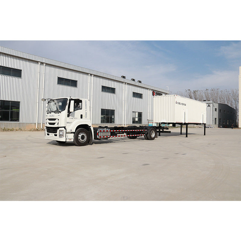 Van Cargo Tank Tipo Isuzu 4X2 Dismontabile Swap Corpo Truck Container asciutto