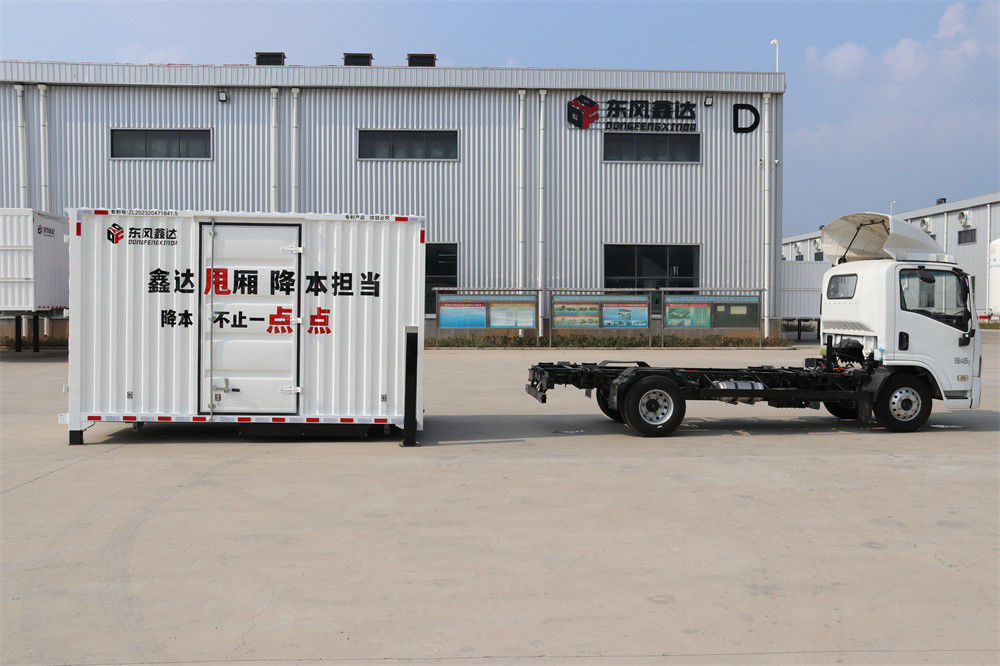 Corpo staccabile Jac 4*2 Container commerciale Cargo Furgone per il trasporto urbano