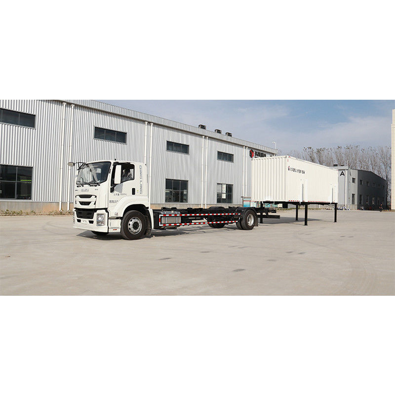 Isuzu 4*2 12 tonnellate 19CBM 45CBM 59CBM furgone di consegna di merci di medie dimensioni per la tecnologia di nuova generazione