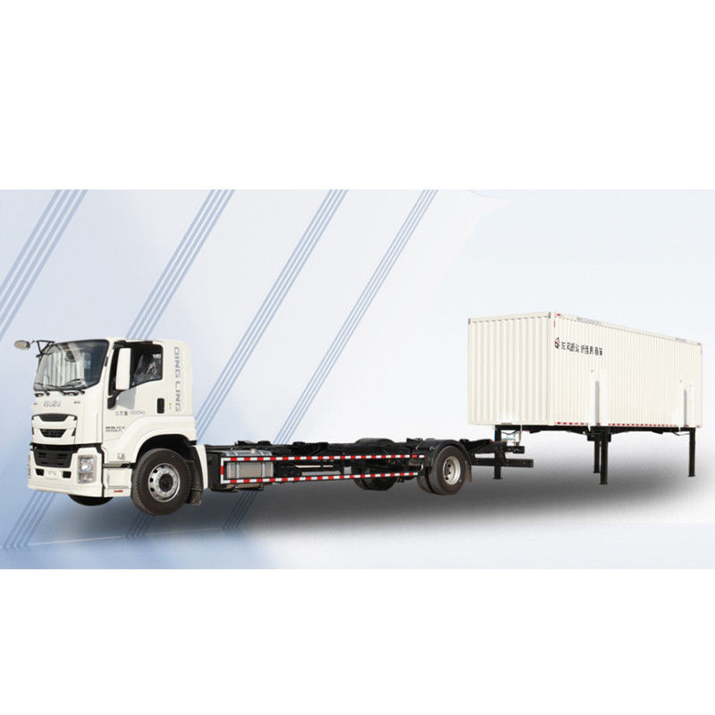 Isuzu 4*2 12 tonnellate 19CBM 45CBM 59CBM furgone di consegna di merci di medie dimensioni per la tecnologia di nuova generazione