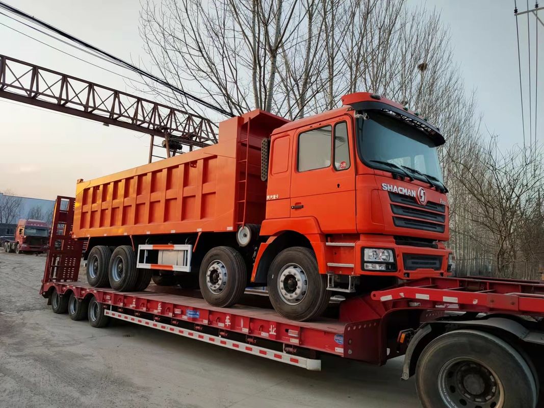 SHACMAN F3000 12 ruote 8X4 Euro II Heavy Duty Front Lifting Dump Truck con motore da 380 CV