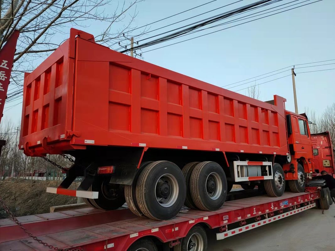 SHACMAN F3000 12 ruote 8X4 Euro II Heavy Duty Front Lifting Dump Truck con motore da 380 CV