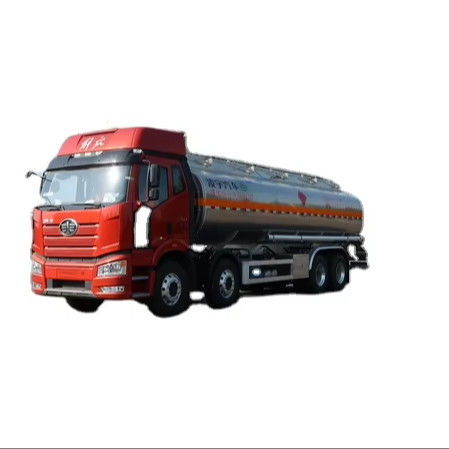 CIMC LINYU FAW 8*4 31 Cubo Leggio di alluminio Diesel Camion cisterna Camion di trasporto di benzina