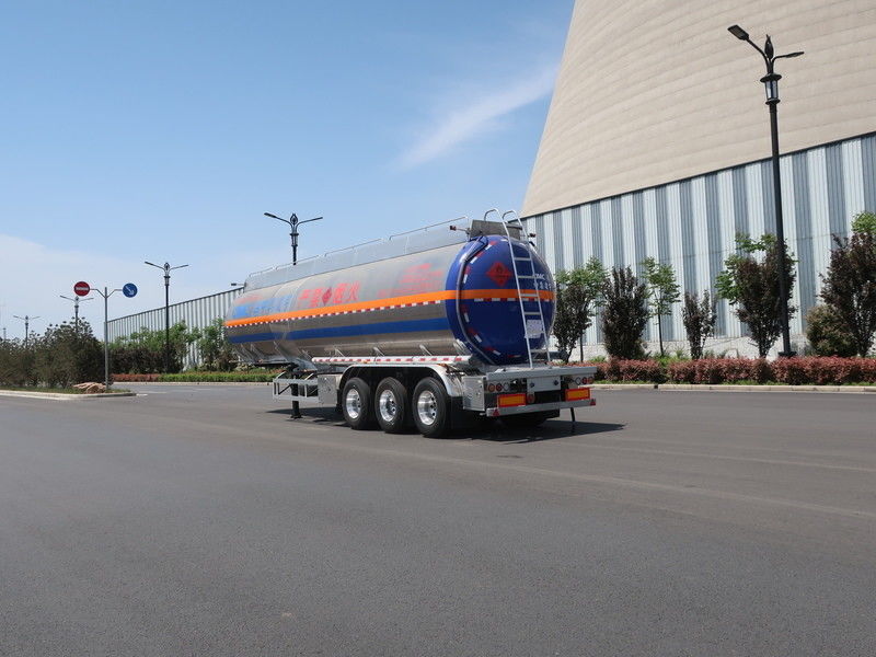 Isolamento 45,5m3 3 assi semirimorchio infiammabile per liquidi per veicoli da trasporto di liquidi