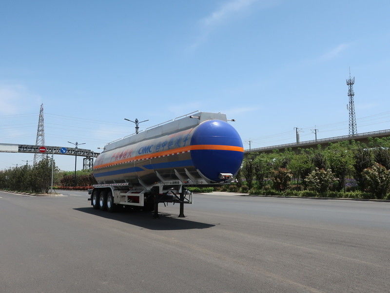 Isolamento 45,5m3 3 assi semirimorchio infiammabile per liquidi per veicoli da trasporto di liquidi