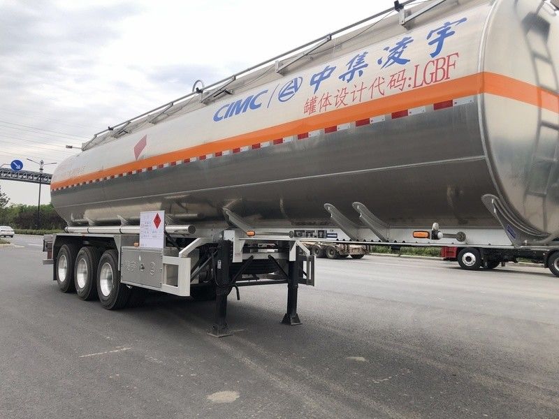 3 assi 44m3 Benzina liquida Aviazione Cherosene Carburante a reazione Trasporto Semi-remolchi Cisterna