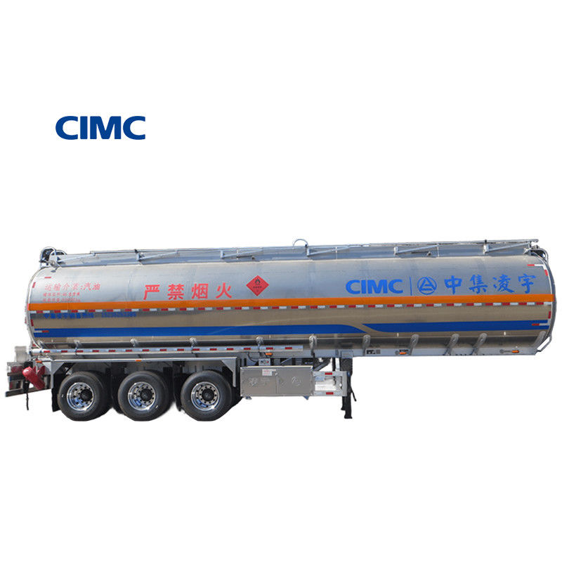 46000 Lite Oil Gasoline Semi-trailer Fuel Tanker Transport Truck Trailer di CIMC LINYU