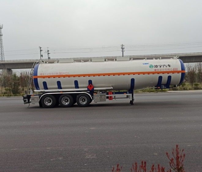 CIMC LINYU 48000 50000Litro Serbatoio di carburante rimorchio 3 asse 48m3 Semi rimorchio in lega di alluminio