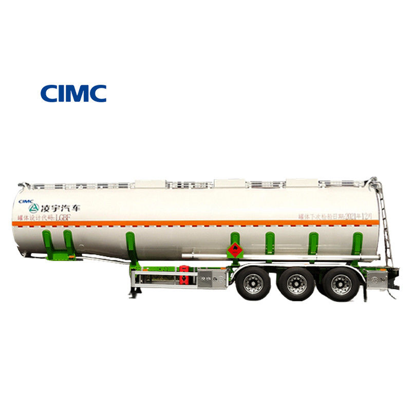 CIMC Serbatoio di carburante olio di palma greggio 3 assi Serbatoio di olio da cottura semirimorchio con serbatoio in lega