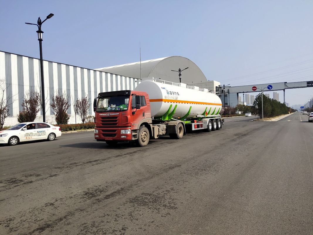CIMC Serbatoio di carburante olio di palma greggio 3 assi Serbatoio di olio da cottura semirimorchio con serbatoio in lega