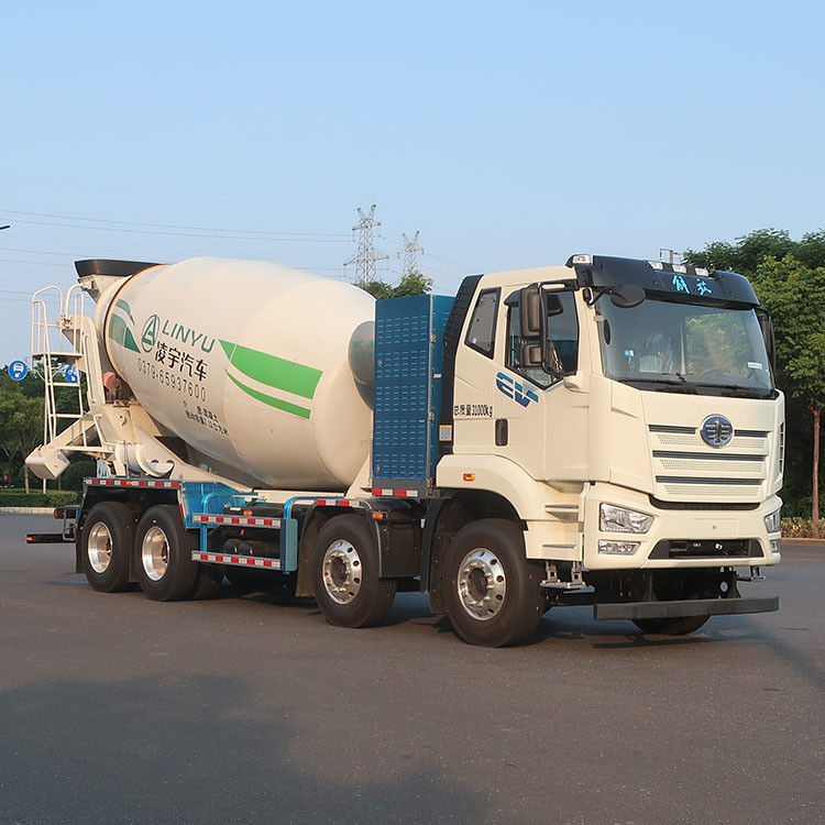 CIMC LINYU 16cbm camion miscelatore di calcestruzzo con velocità di alimentazione rapida del calcestruzzo ≥ 3 m3/min