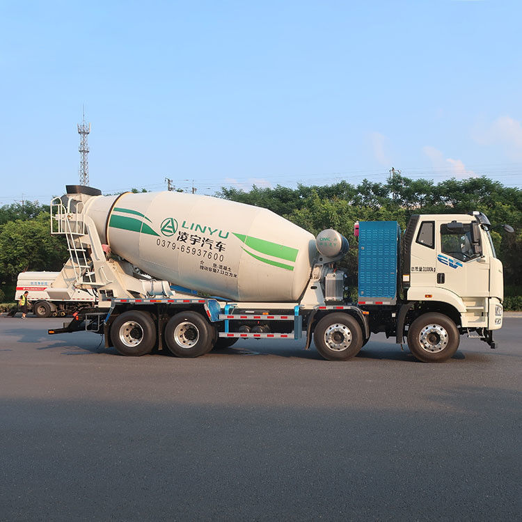 CIMC LINYU 16cbm camion miscelatore di calcestruzzo con velocità di alimentazione rapida del calcestruzzo ≥ 3 m3/min