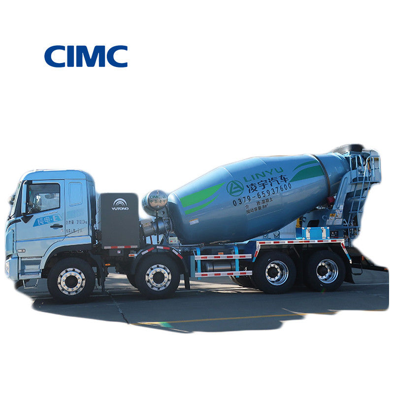 13000 kg elettrico 8x4 12cbm grande mobile cemento miscelatore di cemento camion per da CIMC LINYU