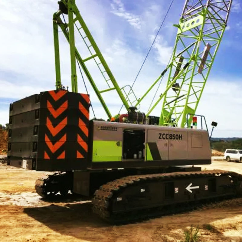 Potenziare il vostro progetto di costruzione con 7-15m Fixed Jib Lunghezza Crawler gru e motore a gas